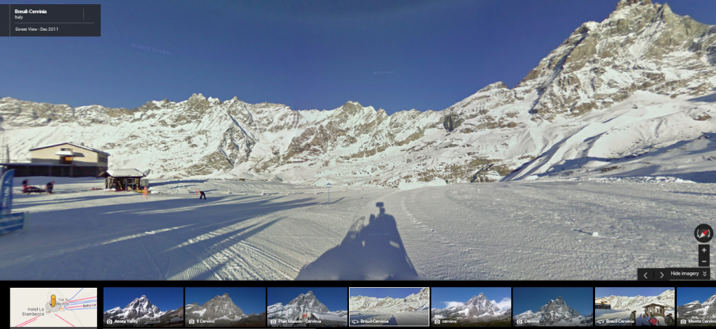 Cervinia street view