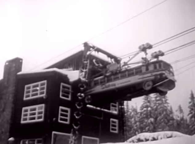 mt hood bus cable car