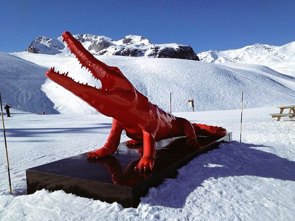 orlinski art in courchevel