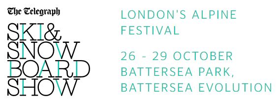 london ski show logo