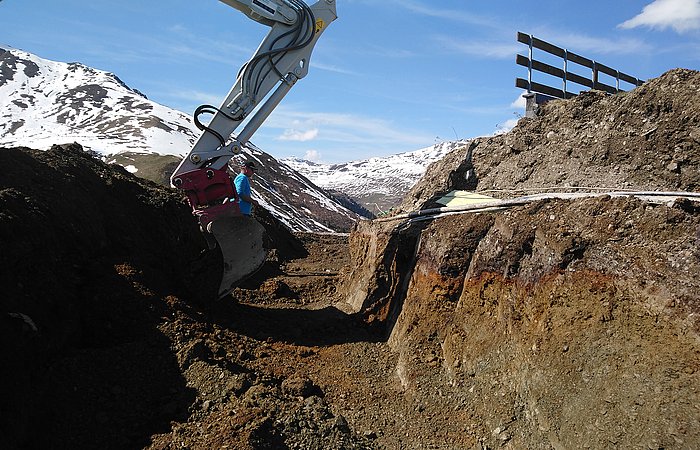 digging out the foundations