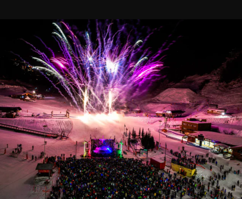 la plagne fireworks